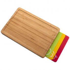VS IBARAKI Krájecí prkénko se 3 výměnnými podložkami vícebarevná
